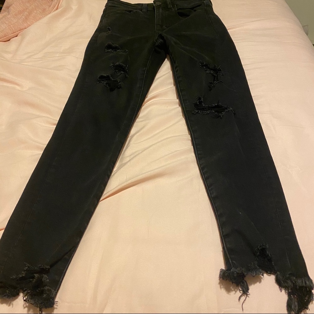 American eagle super high rises jegging crop - Picture 3 of 5